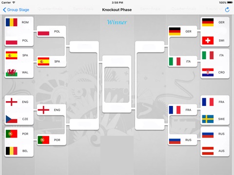 PREDICTION of UEFA EURO 2016 FRANCE screenshot 3