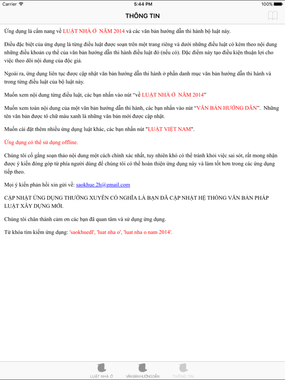 Screenshot #6 pour Luật Nhà Ở Năm 2014