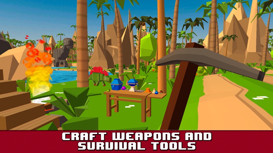 #3. Dino Island Survival Simulator 3D (iOS) Podle: Tayga Games OOO