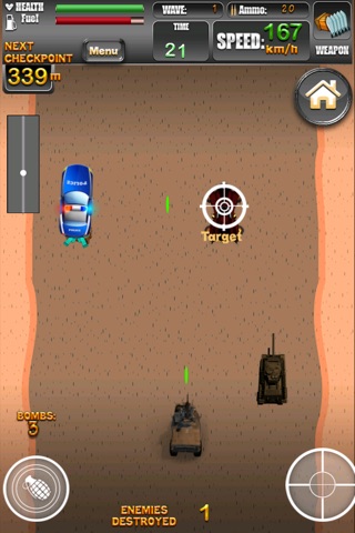 American SWAT Car Shooting Race Pro - new street shooter chasing game screenshot 2