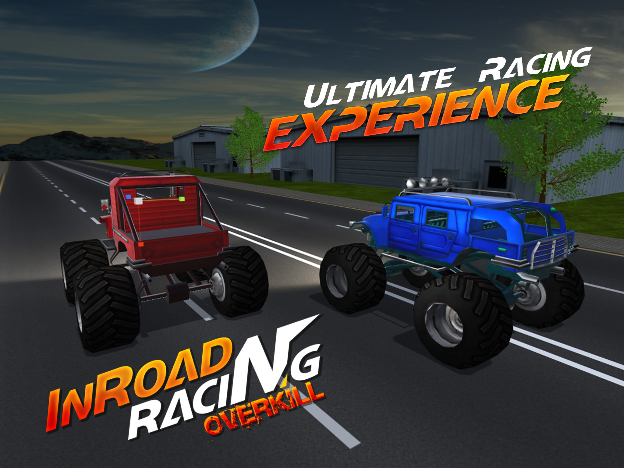 InRoad truck racing overkill : combat & destroy racing game