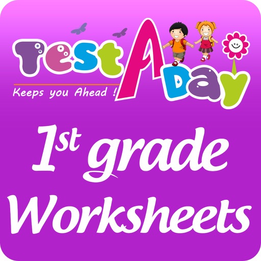 First Grade Math Worksheets Icon