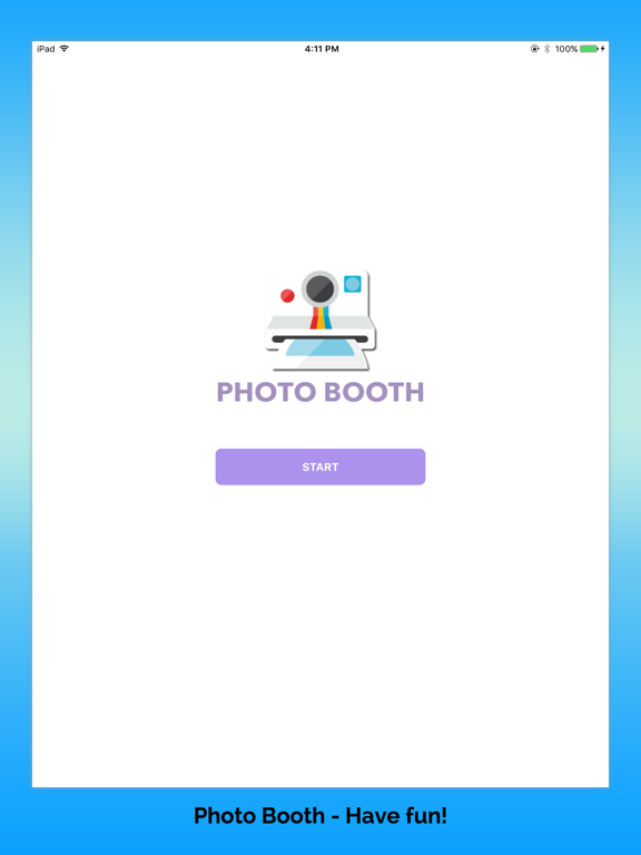 Photo Booth Camera Free for Social Sharing iPad screenshot