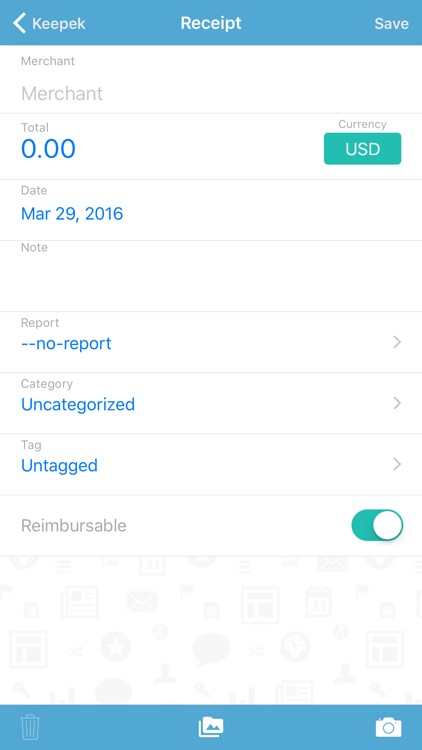 Keepek - Expense Reporting