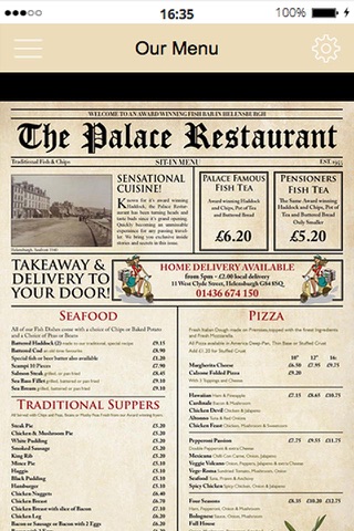 Palace Restaurant screenshot 3