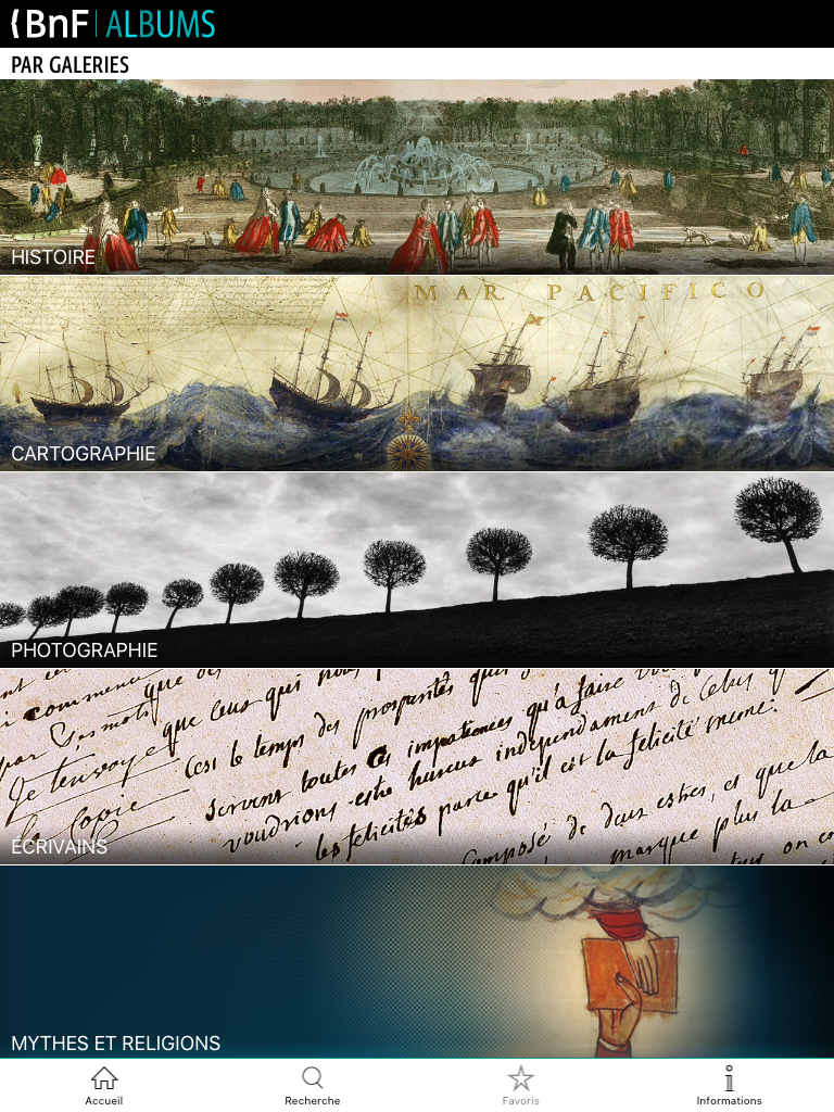 Albums de la BnF