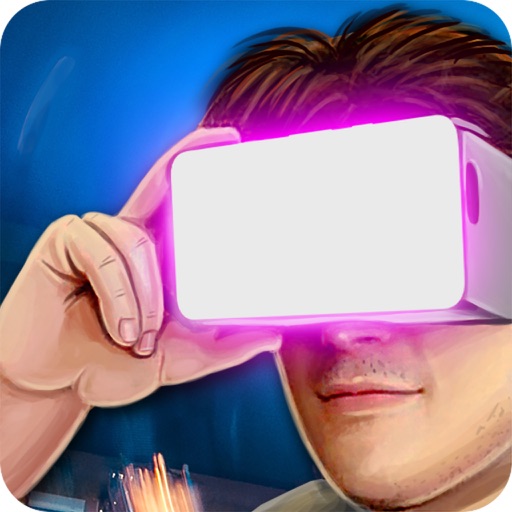 Glass Virtual Reality 3D Joke icon