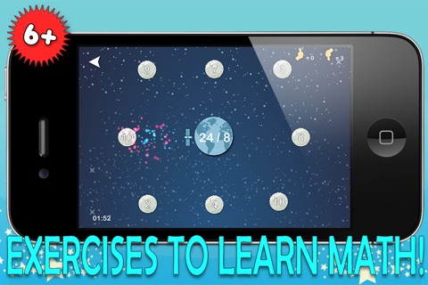 Divisions Asteroids - “Math in Space” learning series screenshot 3