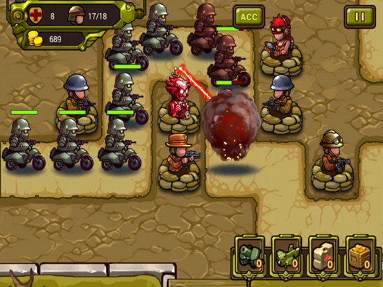 World War Tower Defense-Soldier Honor:Classical Sentinel Shooting Defense War Game iPad screenshot