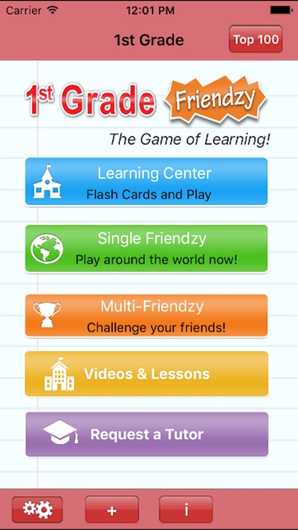 1st Grade Friendzy - Reading, Writing screenshot-0