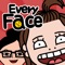 New concept of face character making application, “Every face” has launched