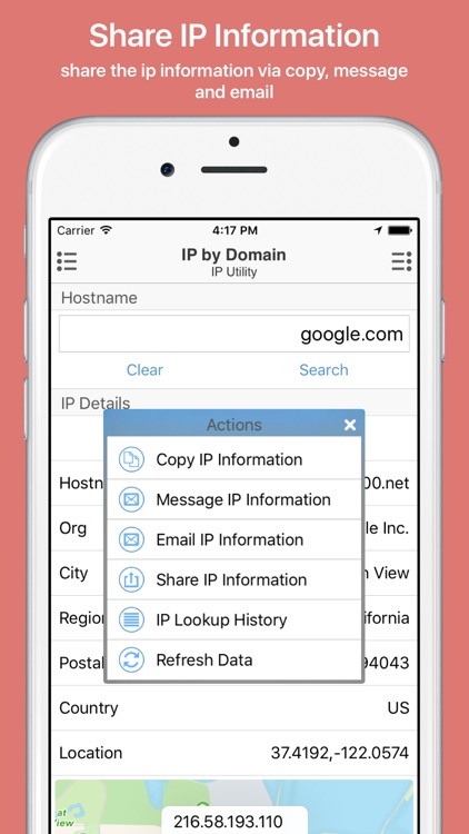 IP Utility: Track & Share IP Address screenshot-3