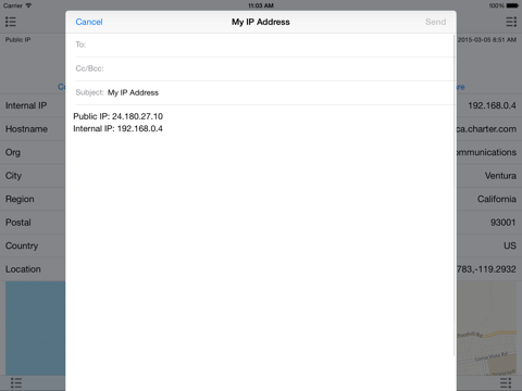 Screenshot #6 pour IP Utility: Track & Share IP Address