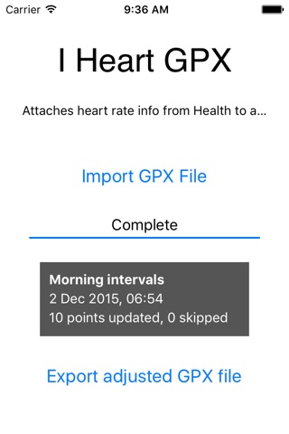 I Heart GPX screenshot 3