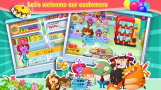 Candy's Supermarket - Kids Educational Gamesのおすすめ画像2