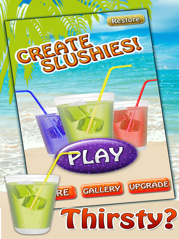 Slurpee Ice drink maker - fun icy fruit soda and slushies dessert game for all age free iPad screenshot 1 - Music app