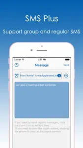 Contacts Plus－Group message &Merge duplicate screenshot #4 for iPhone