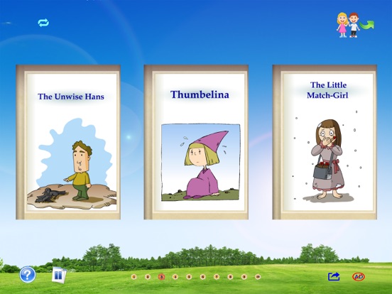 Audiobooks:children's favorite fairy tales 1 iPad screenshot