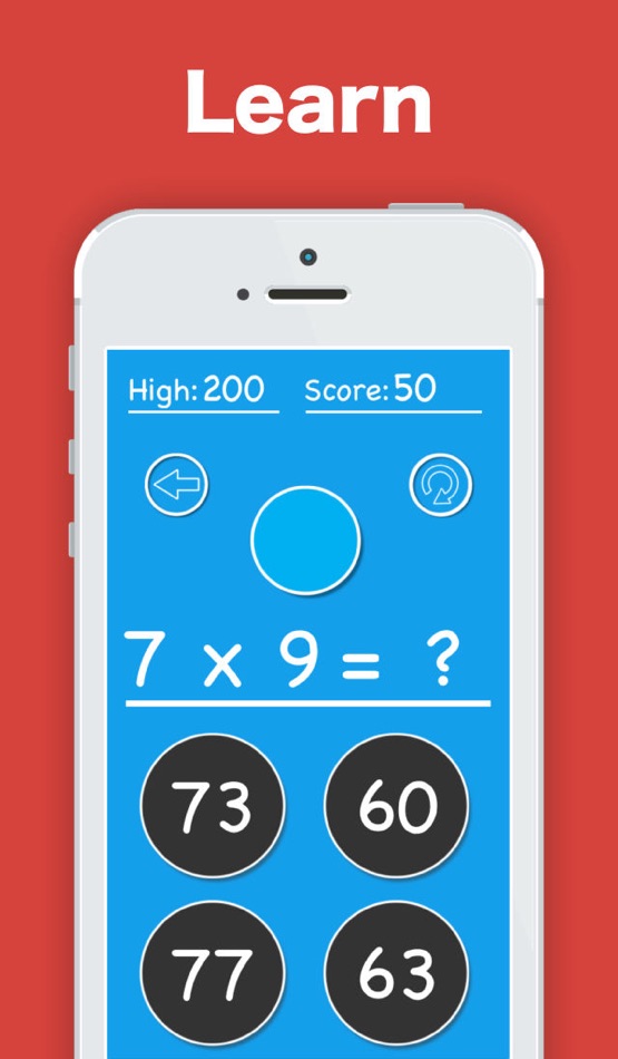 Times Tables Quiz - Fun multiplication math game for adults, kids, middle school, 3rd, 4th, 5td, 6th, 7th grade - 1.0 - (iOS)