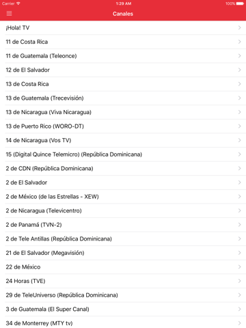 Screenshot #4 pour Televisión de Honduras