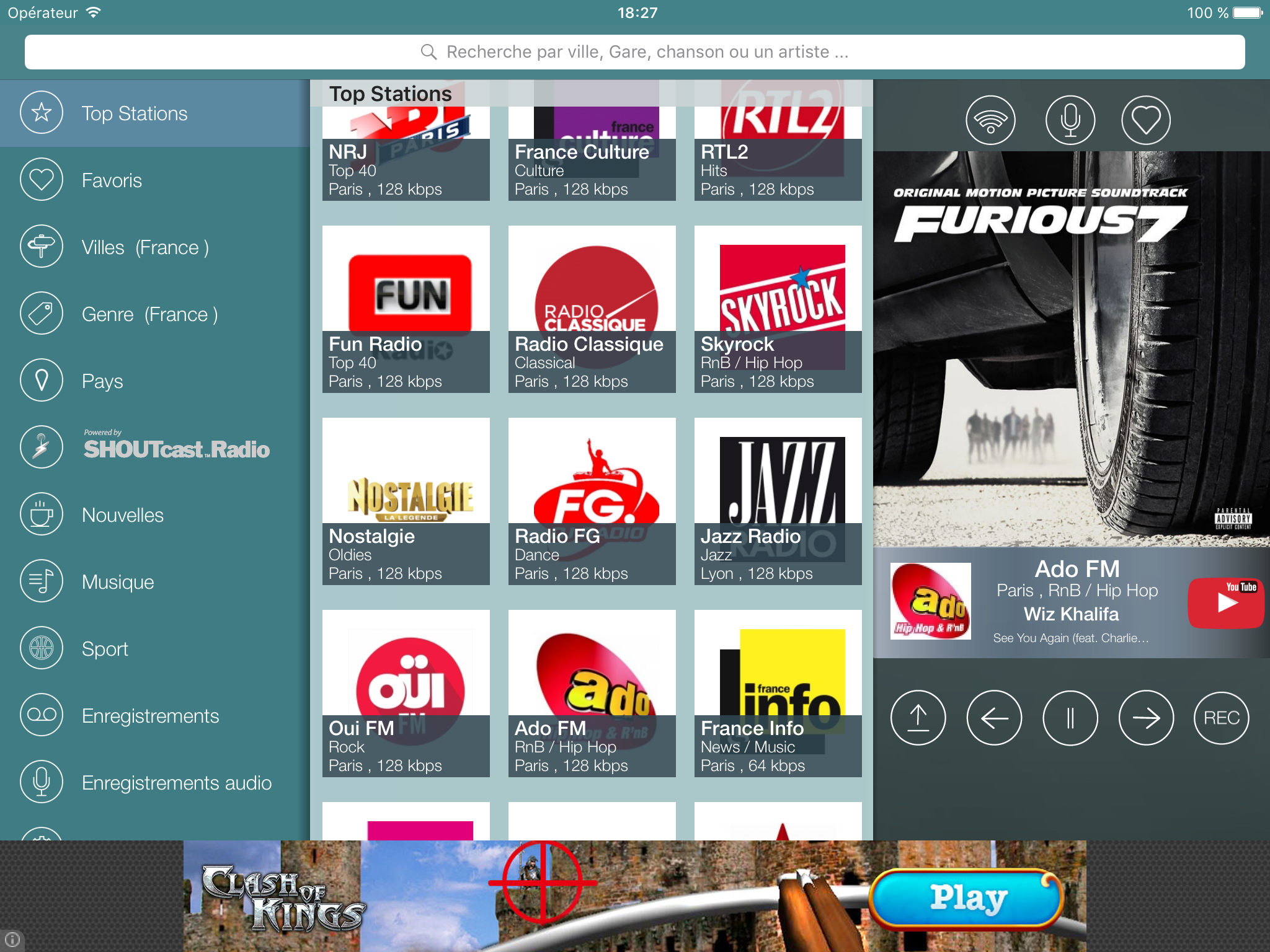 iRadio FR Gratuites screenshot 6