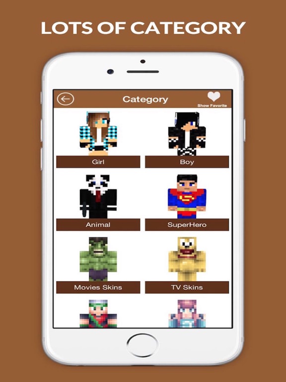 Screenshot #5 pour Best Skins PE - Girl, Boy and Animal skin for Minecraft