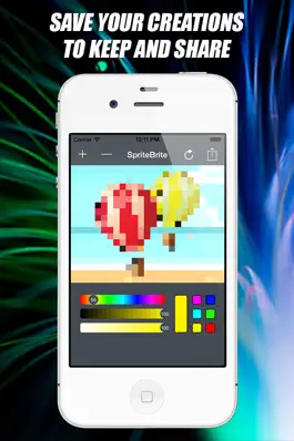 Game screenshot SpriteBrite - Create Fun, Free Pixel Art apk