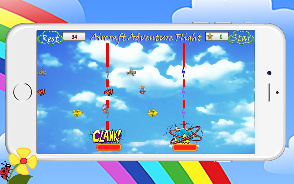 AirPlane AirCraft Jets Adventures Flight - Sky Battle Avoid Flying Control Free Games screenshot 2