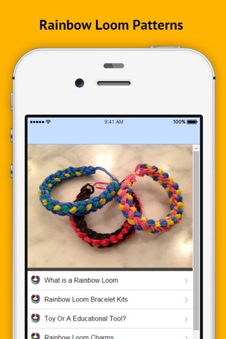 Rainbow Loom Bracelet Guide And Tutorials screenshot 3