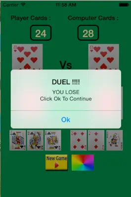 Game screenshot Cards War Free apk