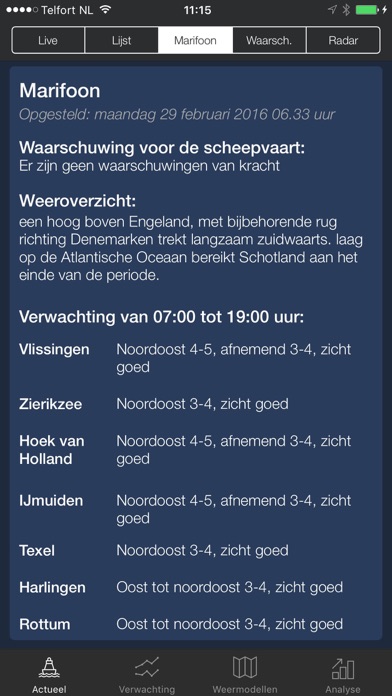 Sea Weather - Maritime app, forecasts, warnings Screenshot 3