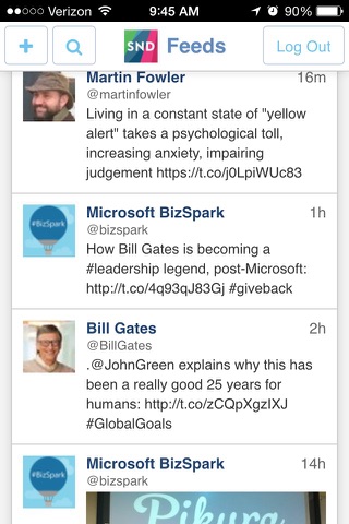 SocialNewsDesk screenshot 2