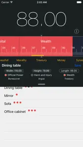 Feng Shui Ruler Pro screenshot #2 for iPhone