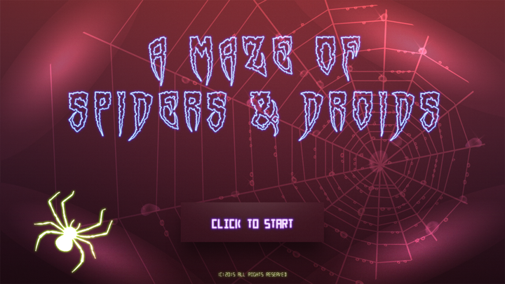 Screenshot #1 pour A Maze of Spiders & Droids