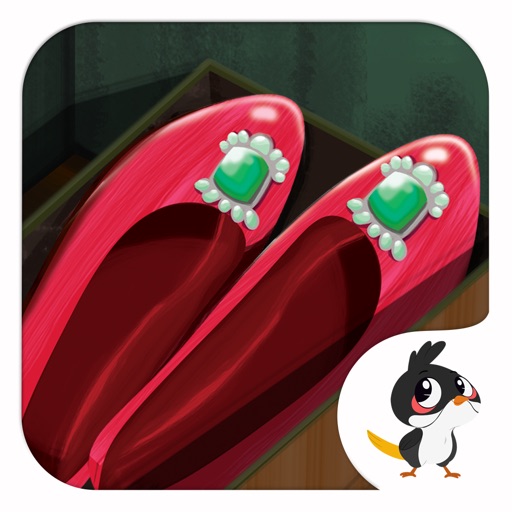Girl in Red Shoes Kids Story icon