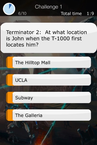 Action Quiz: Terminator Edition - Trivia about all movies including Terminator 5 Genysis screenshot 4