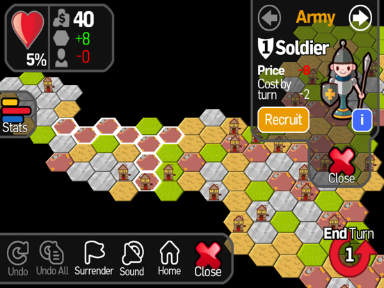 Screenshot #4 pour Strategy War - Conquérir le Monde!