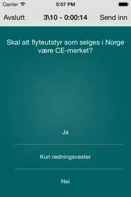 Game screenshot Båtførerprøve apk