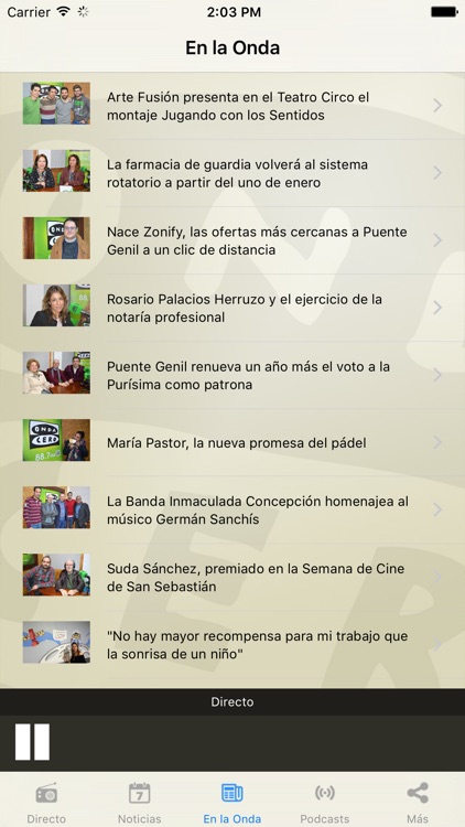 Onda Cero Puente Genil