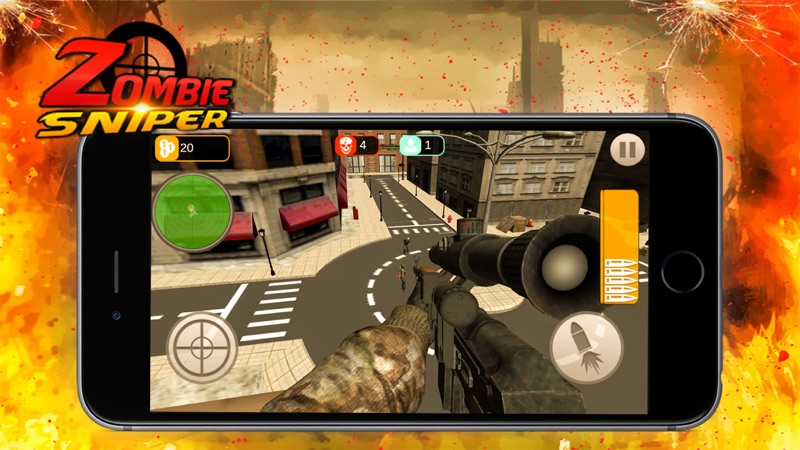 casa de la muerte zombie de francotirador screenshot 4