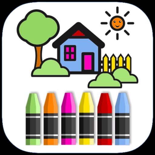 Coloring For Kids. icon