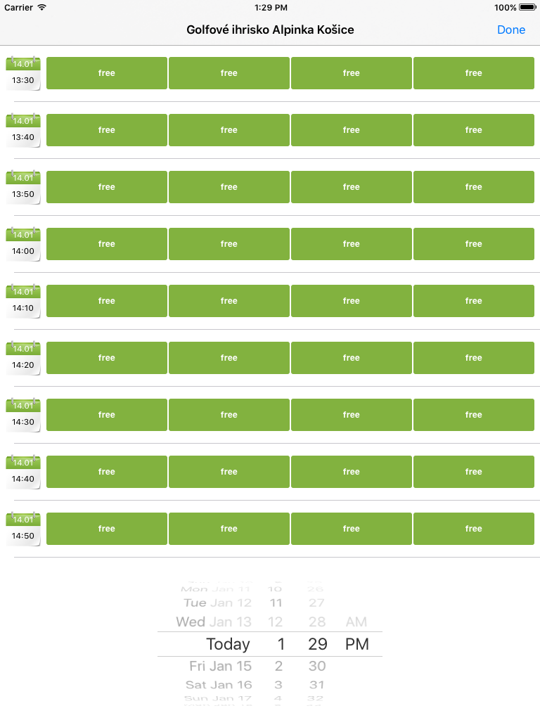 TeeTime Basic screenshot 7