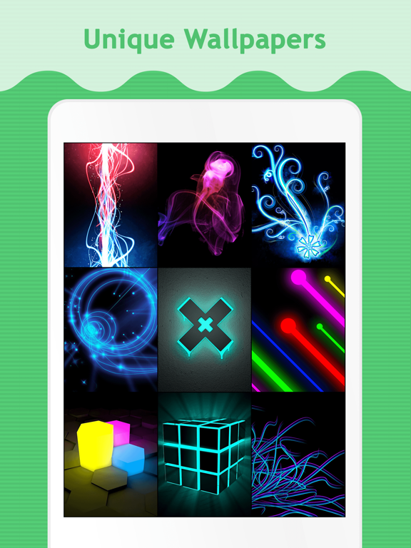 Neon Wallpapers for iPadのおすすめ画像1