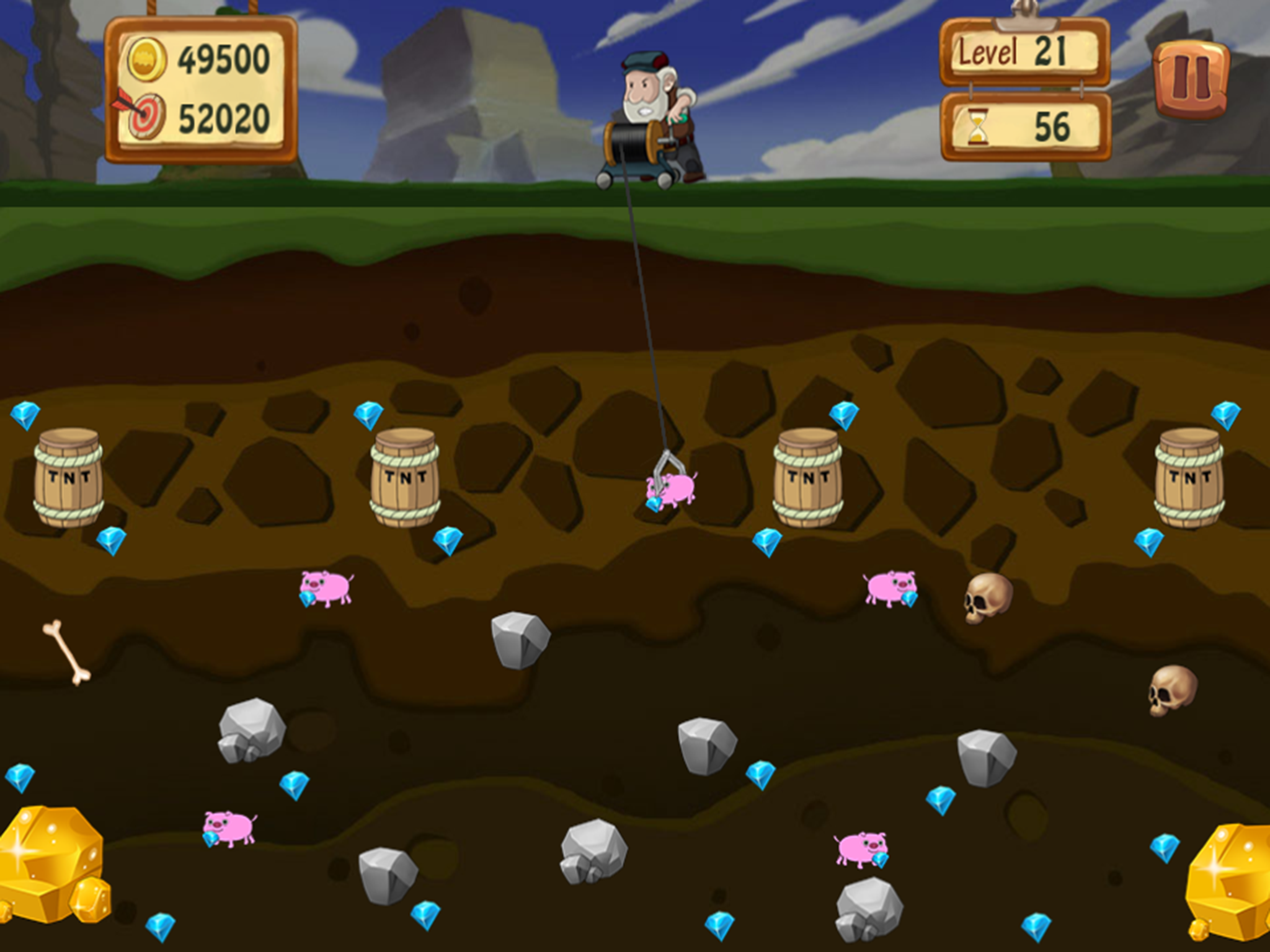 Gold Miner Legend - 1010, Quadris Puzzle, Opposite Block screenshot 8