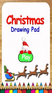 Christmas Drawing Pad For Toddlers- Christmas Holiday Fun For Kids screenshot #4 for iPhone