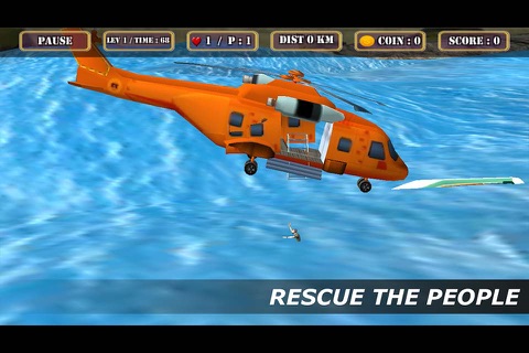 City Helicopter Rescue Simulator screenshot 4