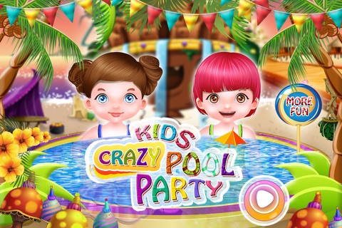 Crazy Kids Pool Party Picnic for Girls game screenshot 2