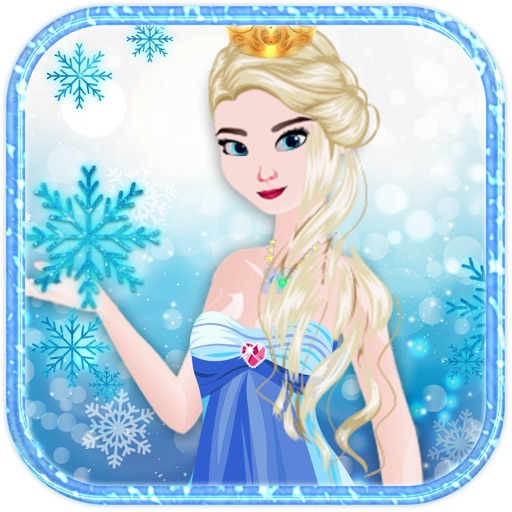 Dress Up Snow Girl Princess : The Little Fall Queen frozen for Ice-land Free Game iOS App