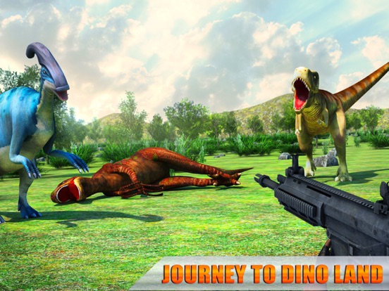 Jungle Dino Hunting 3D iPad screenshot