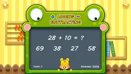 Game screenshot Basic Adding & Subtracting for Kids - The Yellow Duck Early Learning Series hack
